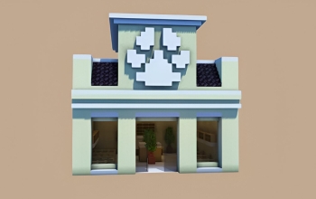 Pet Store - Simple with Interior (Free Download)