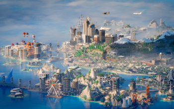 Giant Modern City All Interior