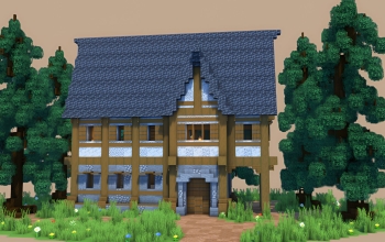 Medieval House – Fully Decorated Interior