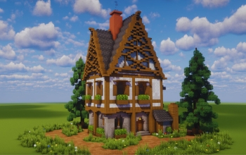 Medieval House – Fully Decorated Interior