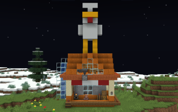 Steve's Lava Chicken Farm