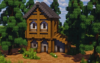 Medieval House – Fully Decorated Interior