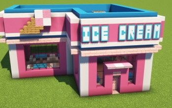 Ice Cream Shop - Simple with Interior (Free Download)