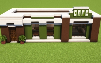 Coffee Shop - Simple with Interior (Free Download)
