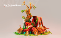 The Redbark House