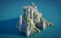 Ruined Minecraft Castle