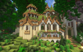 Fantasy Flowering House 1