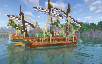 Minecraft Medieval Boat