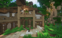 Minecraft Medieval Beach House 2