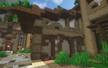 Minecraft Medieval Beach House 3