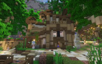 Minecraft Medieval Beach House 7
