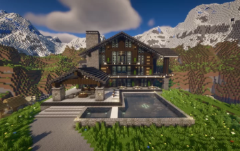 Wooden Mansion/Cabin || + Interior