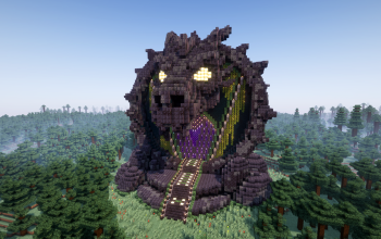 Minecraft Dragon Nether Portal Statue V23 Free