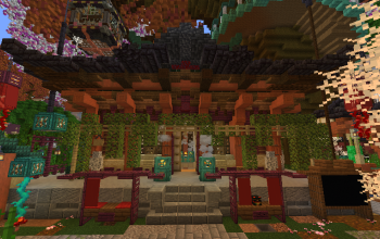 Big Asian Temple