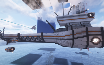 Minecraft Spaceship 1