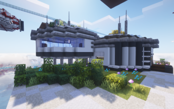 Minecraft Mars House 1