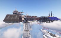 Minecraft Spaceship 4