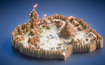 Minecraft Medieval Camp