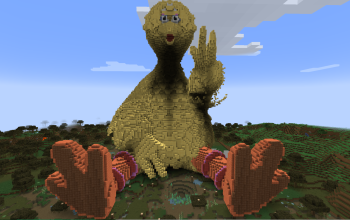 Big Bird! Needs Work. See Description.
