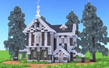 Pale Wood House – Fully Decorated Interior