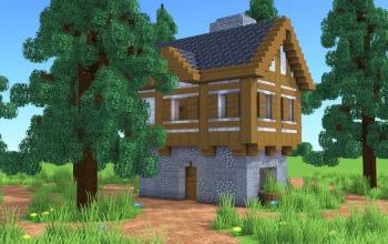 Medieval House – Fully Decorated Interior