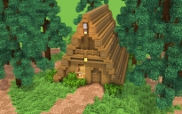 Alpine Wooden Cabin – Fully Decorated Interior