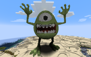Mike Wazowski! Needs Work.  See Desc.