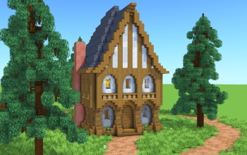 Medieval House – Fully Decorated Interior