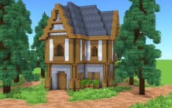 Medieval House – Fully Decorated Interior