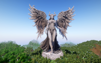 Minecraft Angel Statue V23 Free