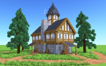Medieval House – Fully Decorated Interior