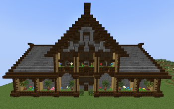 Dark Oak with Oak House