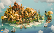 Spawn - Autumn Village - 1000x1000 size