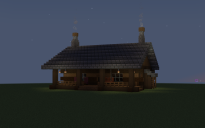 Survival Log Cabin