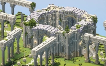 Overgrown Temple Ruins