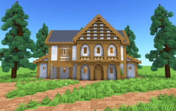 Medieval House – Fully Decorated Interior