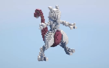 Small Mewtwo statue