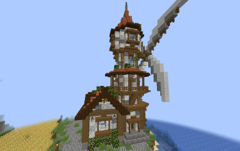 Medieval Windmill litematic