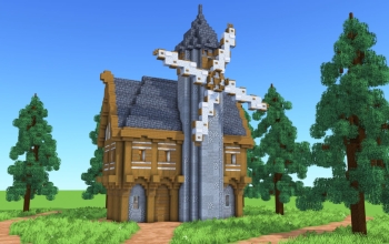 Medieval House – Fully Decorated Interior