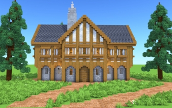 Medieval House – Fully Decorated Interior