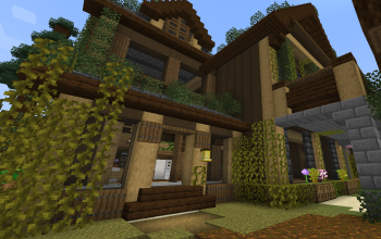 House in forest