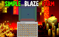 SIMPLE Blaze Farm, Blaze Rod - 1.21+