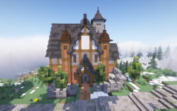 Minecraft Wooden House