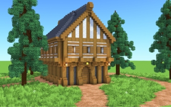 Medieval House – Fully Decorated Interior