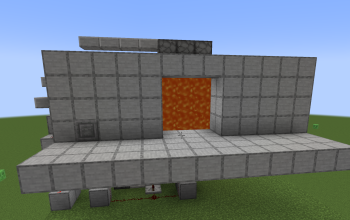 3x3 Lava door