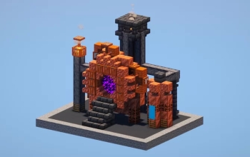 Steampunk Nether Portal