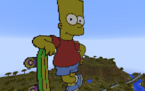 Bart Simpson Pixel Art