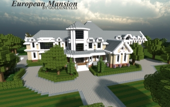 European Mansion #1 | By Goldeneye33