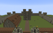 Huge Medieval Castle v1 With Working Gatehouse.