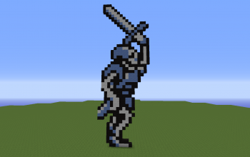 Armored Skeleton with sword Castlevania 3